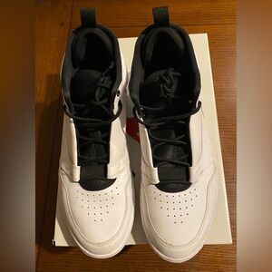 Air Jordan Fadeaway "White/ Black Concord Nike Men's High-Top Sneakers